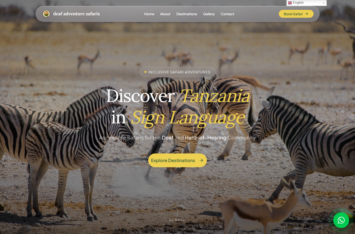 Deaf Adventure Safaris