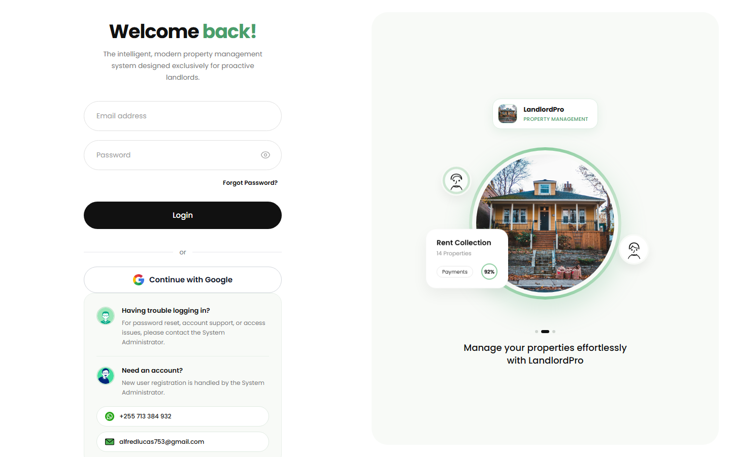 LandlordPro - Rental Management System