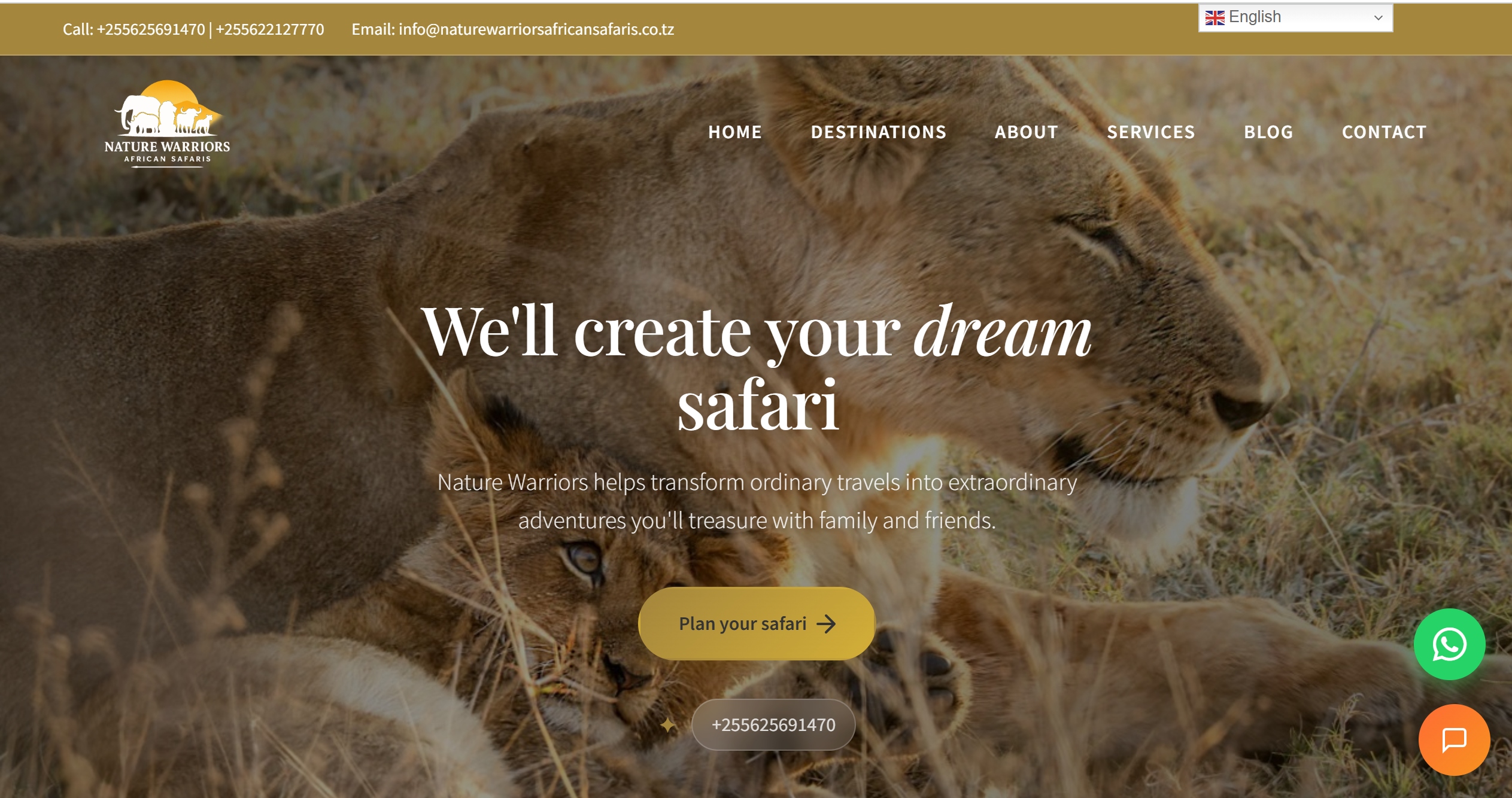 Nature Warriors African Safaris